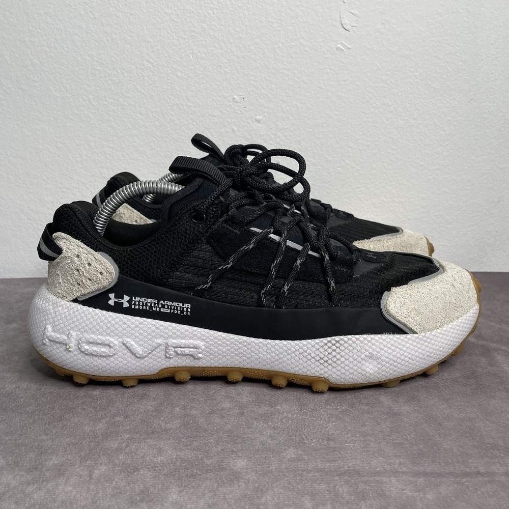 Under Armour UA Fat Tire Venture Pro Mens Black Sneakers 10 HOVR 3027212-001